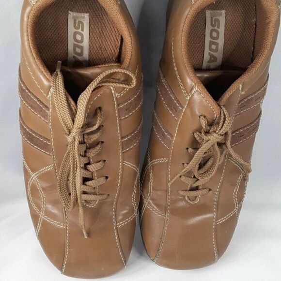 Soda Casual  Premium‎ Men\'s Shoes Size 8.5  Brown main image 4